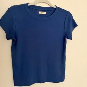 Madewell Bright sided Ribbed Tee